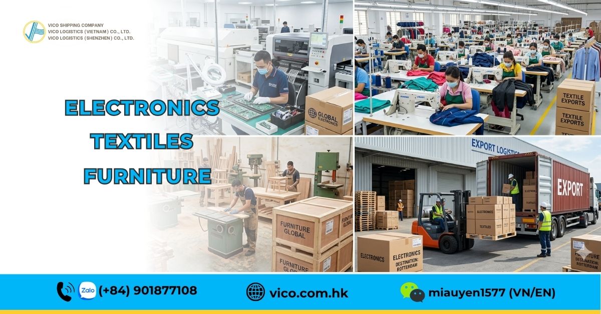 Vietnam manufacturing hub global trade and supply chain diversification