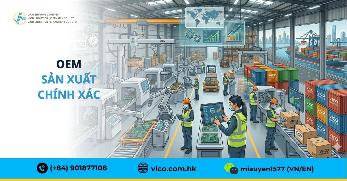 Quy trình sản xuất OEM gia công theo thiết kế khách hàng