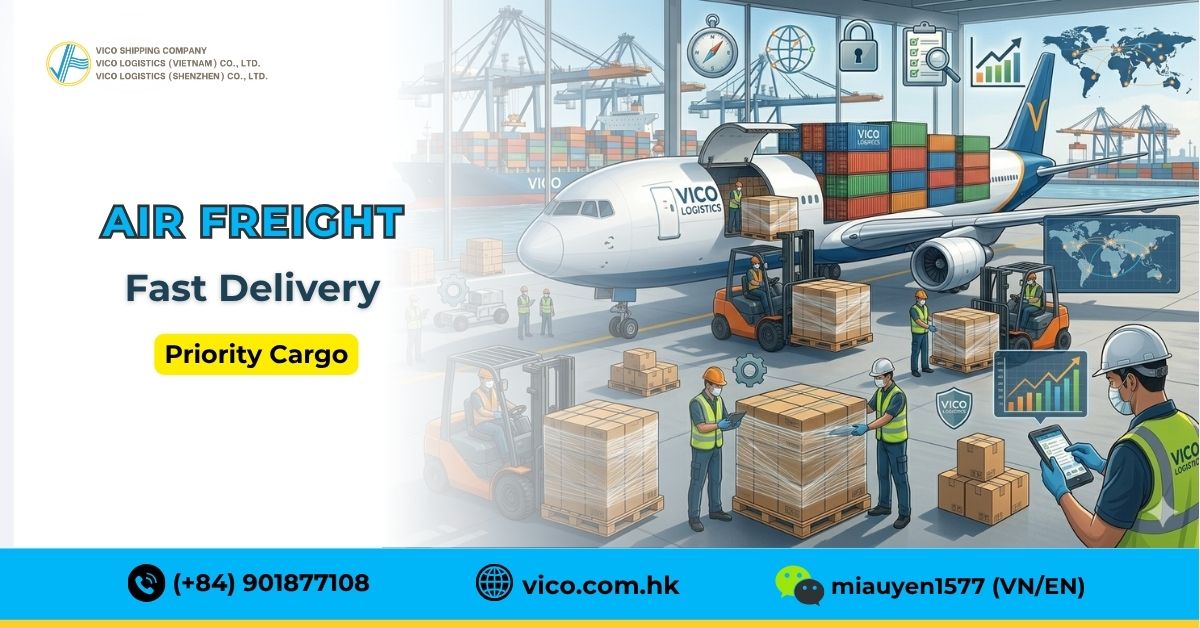 air cargo logistics fast shipping for urgent industrial goods