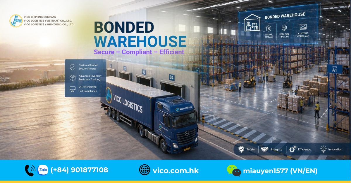 Bonded Warehouse: Concept & Cash Flow Optimization Solutions by VICO Logistics