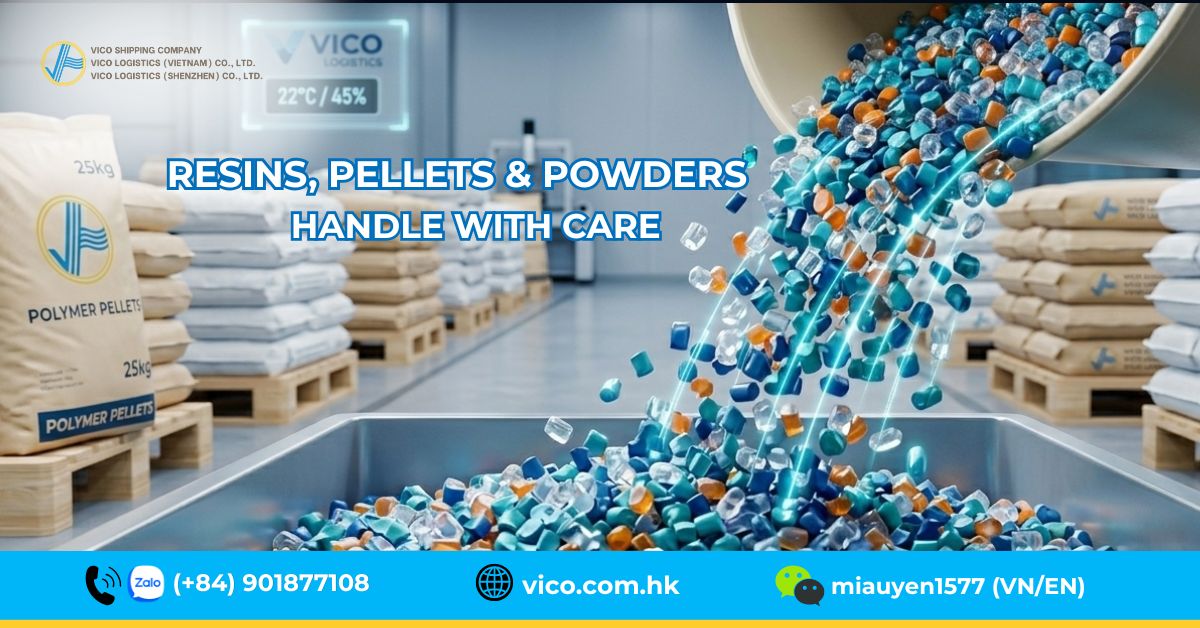 Types of Polymer Pellets and Resins in Transportation