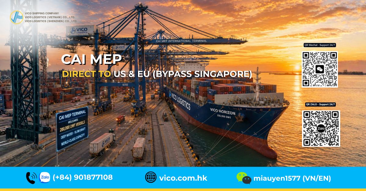 Cai Mep – Thi Vai Port – Direct Shipping Solution to the U.S.