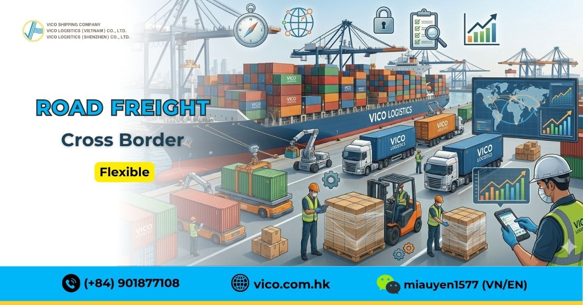 cross border trucking Vietnam China heavy cargo logistics