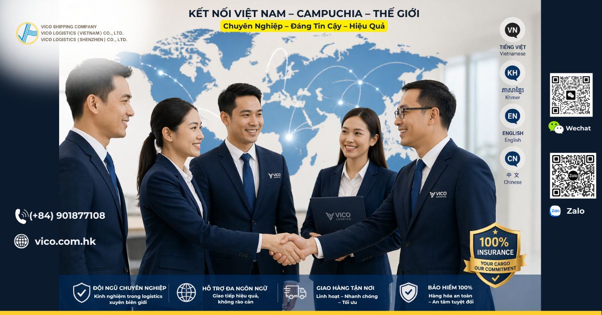 Đội ngũ chuyên gia vận tải đa ngôn ngữ tại VICO Logistics
