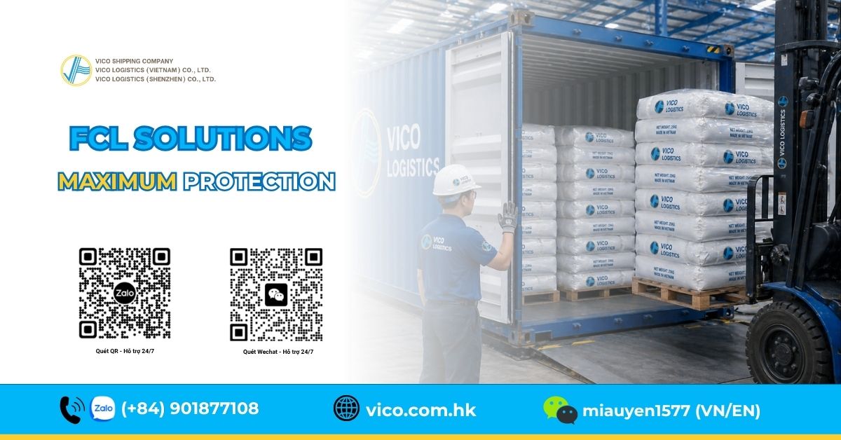 Full Container Load (FCL) Shipping for Plastic Materials