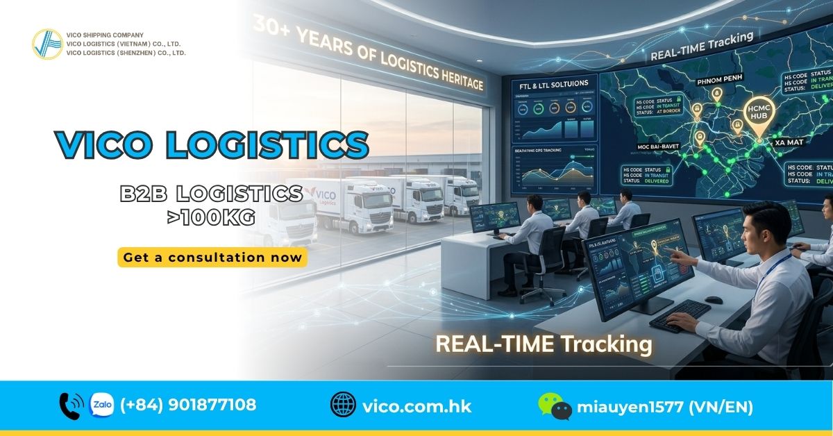 VICO Logistics modern fleet and GPS tracking system