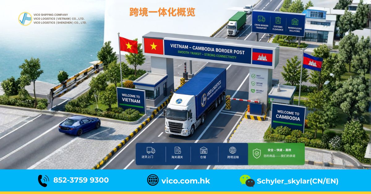 VICO同步处理越南出口申报与柬埔寨进口申报
