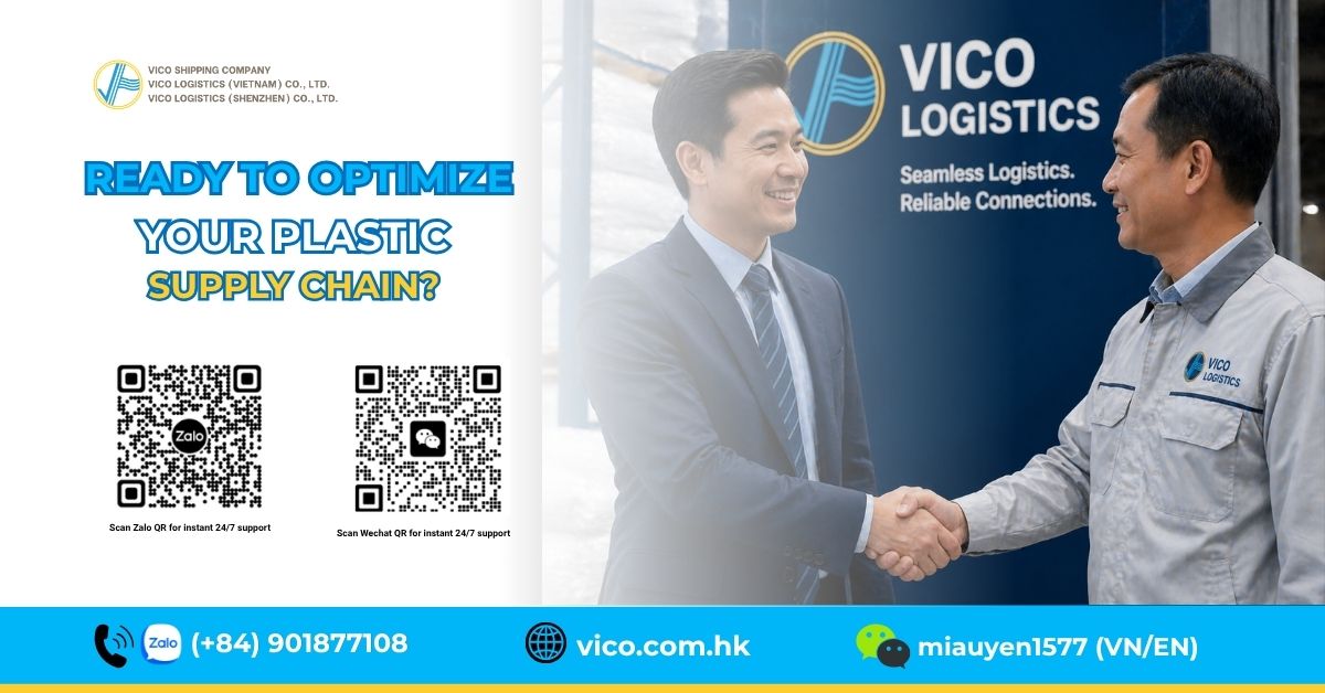 Contact VICO Logistics for Expert Plastics Logistics Consultation