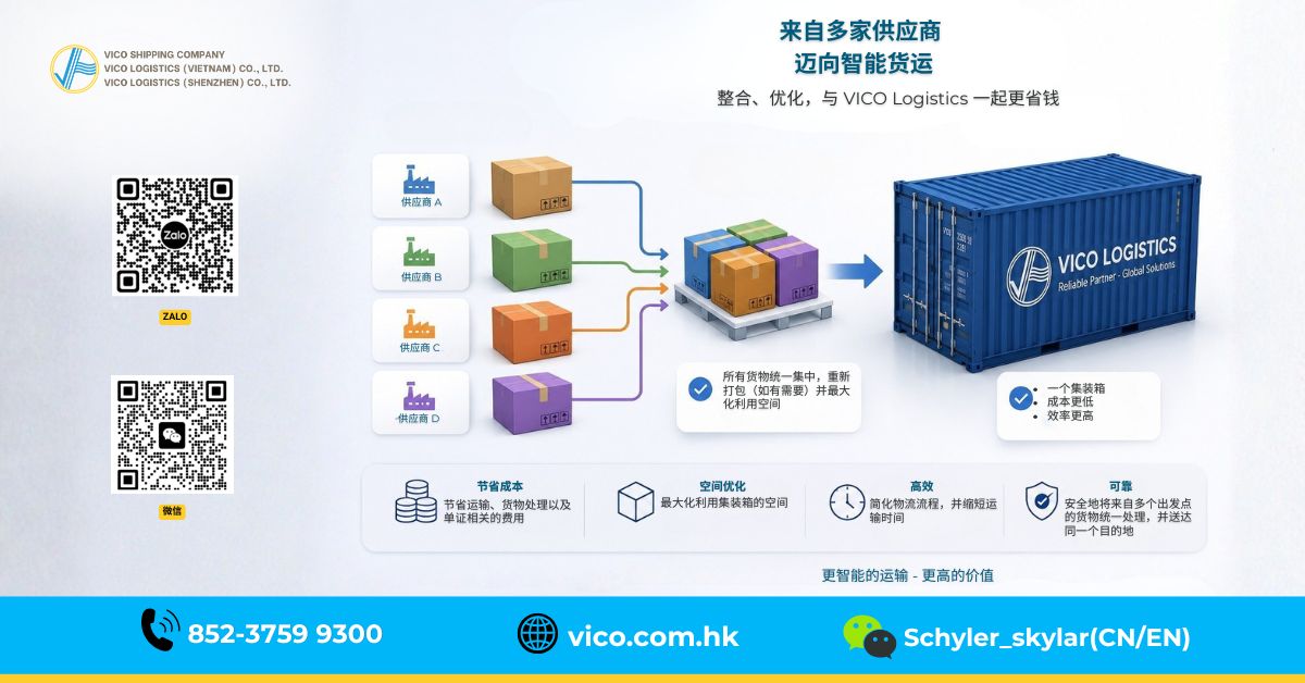 VICO物流——拥有30余年经验的中南半岛跨境运输专家