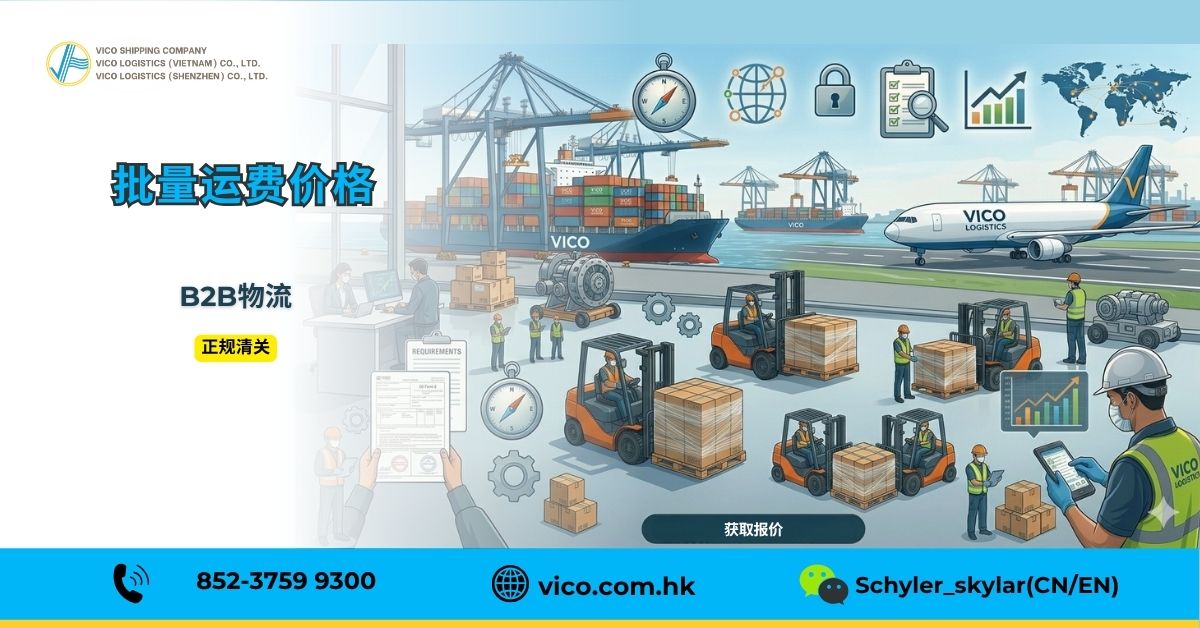 为什么企业选择VICO进行空运货物运输