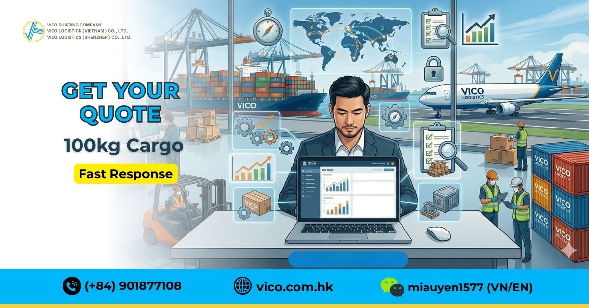 contact VICO Logistics for bulk cargo shipping quote B2B