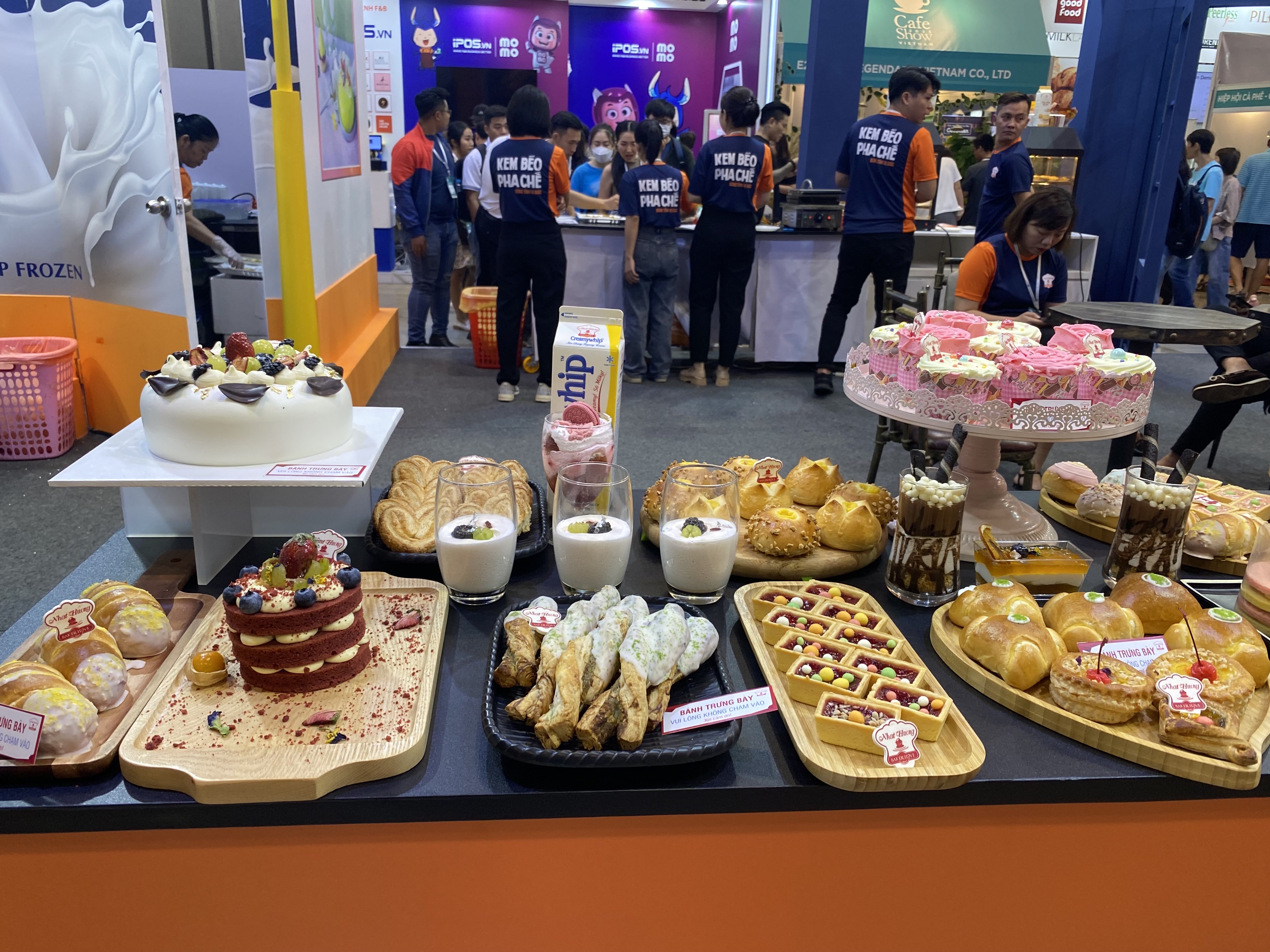 A booth of HCMC Exhibition Centre Station was in Cafeshow 2023 