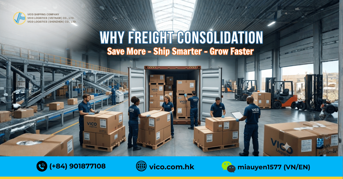 Professional packing for consolidated freight safety