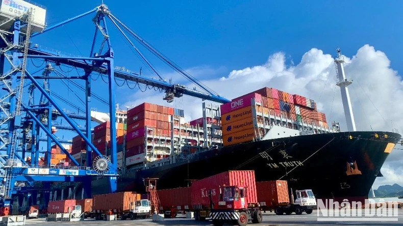 Lach Huyen Port, critical to Vietnam - China Trade, is the end point of the railway that connects China's Hekou County to Lao Cai, Hanoi, and Hai Phong