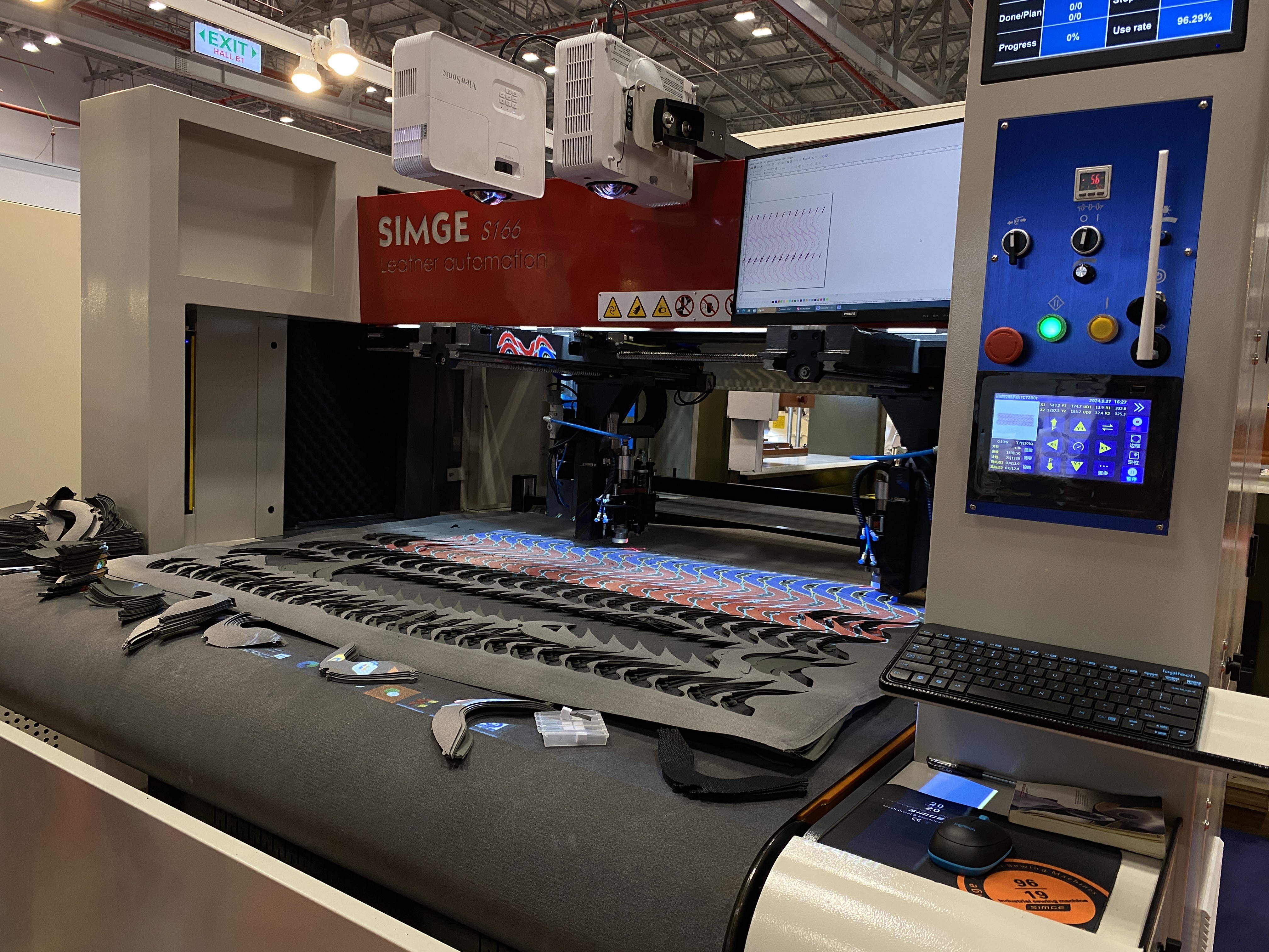Showcasing Textile Machinery at the Vietnam International Textile & Garment Industry Exhibition 2024
