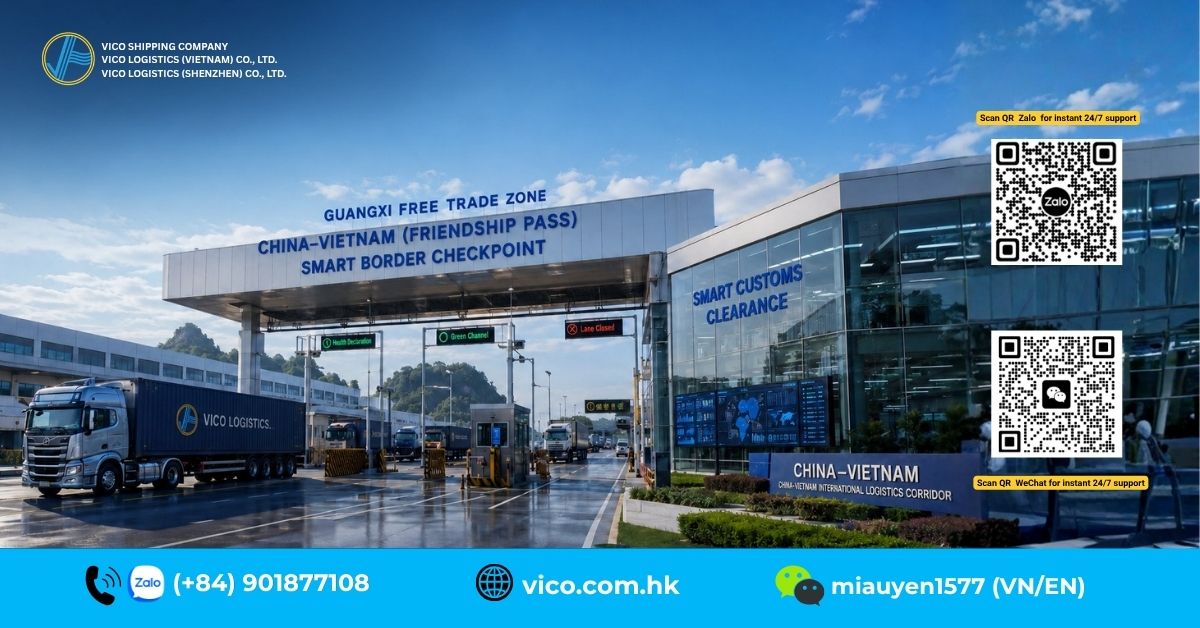 Guangxi FTZ smart border connecting Vietnam and China
