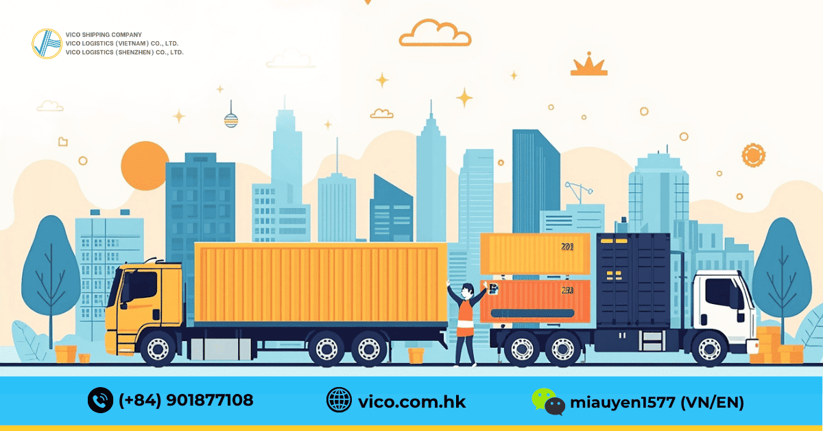Dịch vụ vận chuyển Door-to-Door tại Việt Nam bởi nhà cung cấp logistics