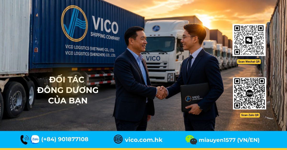 VICO Logistics - Đối tác chiến lược với 30 năm kinh nghiệm tại Đông Dương