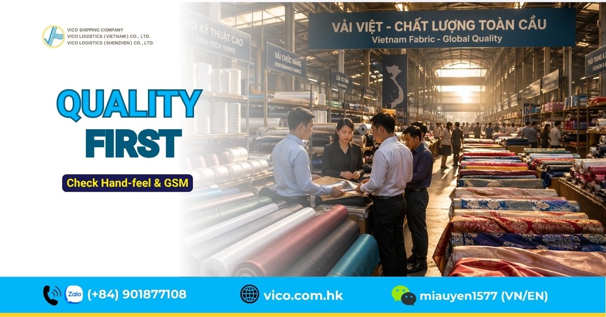 Soai Kinh Lam and Tan Binh fabric market HCMC