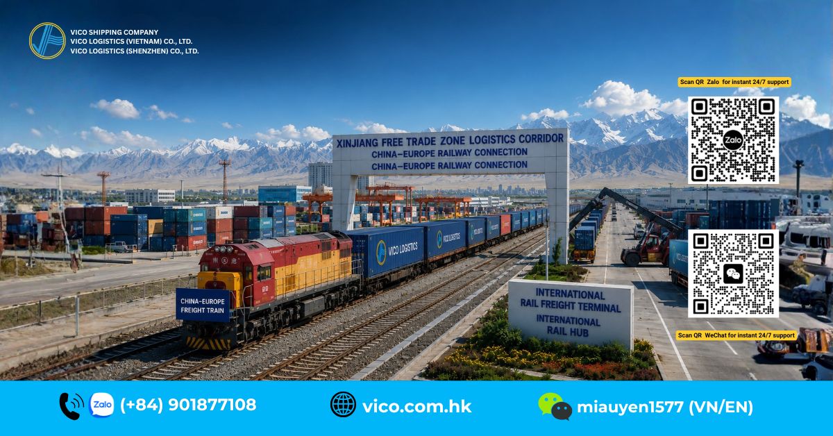Xinjiang FTZ connecting China to Central Asia and Europe