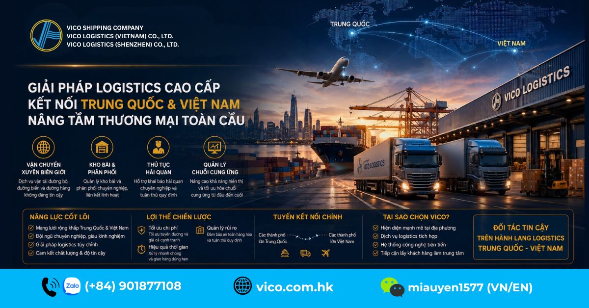 Tư vấn logistics Trung Quốc – Việt Nam và các giải pháp FTZ