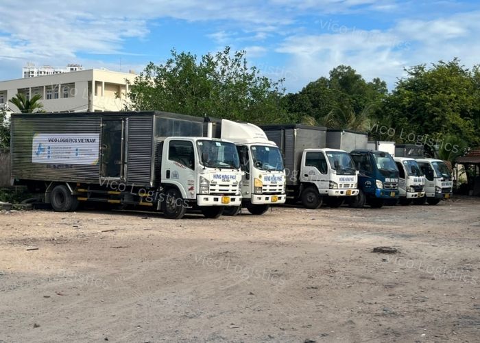 VICO trucks in Cambodia-Vietnam routing 