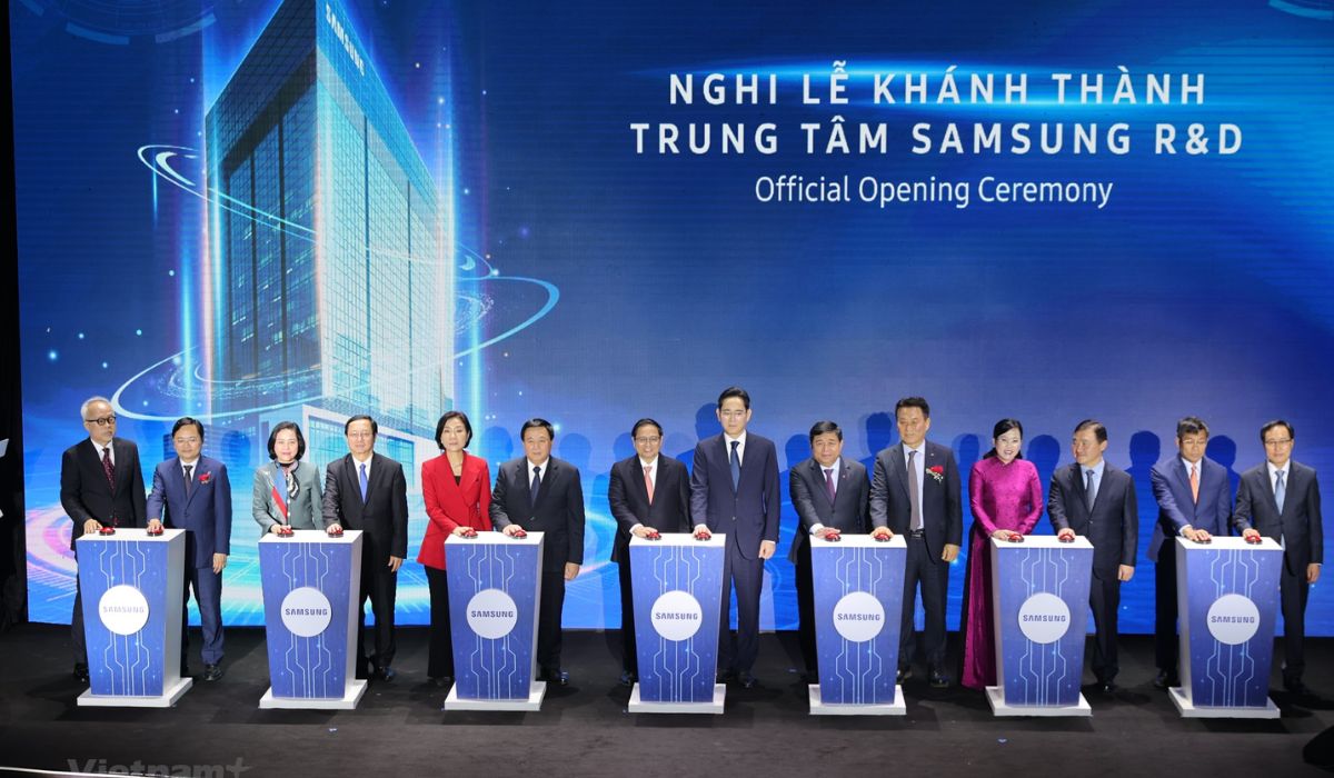 Samsung đầu tư và phát triển phòng nghiên cứu tại Việt Nam