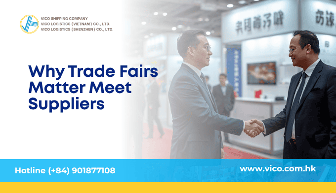 international buyers meeting Chinese suppliers at trade fair exhibition booths