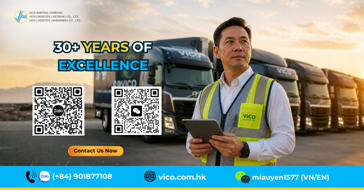 VICO Logistics’ expert team with over 30 years of experience in Indochina transportation