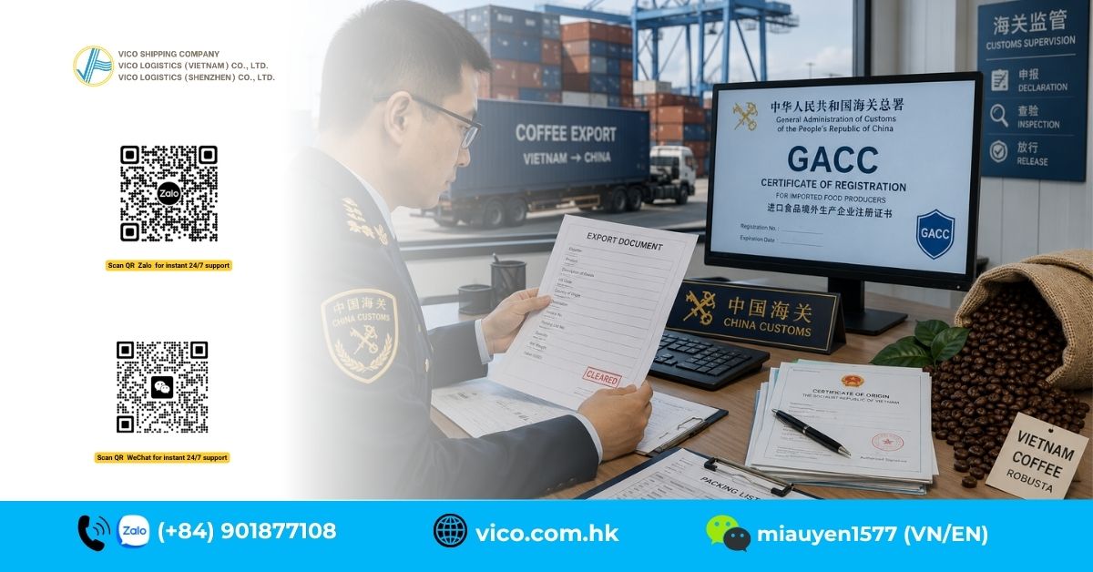 What is GACC certificate for food export to China