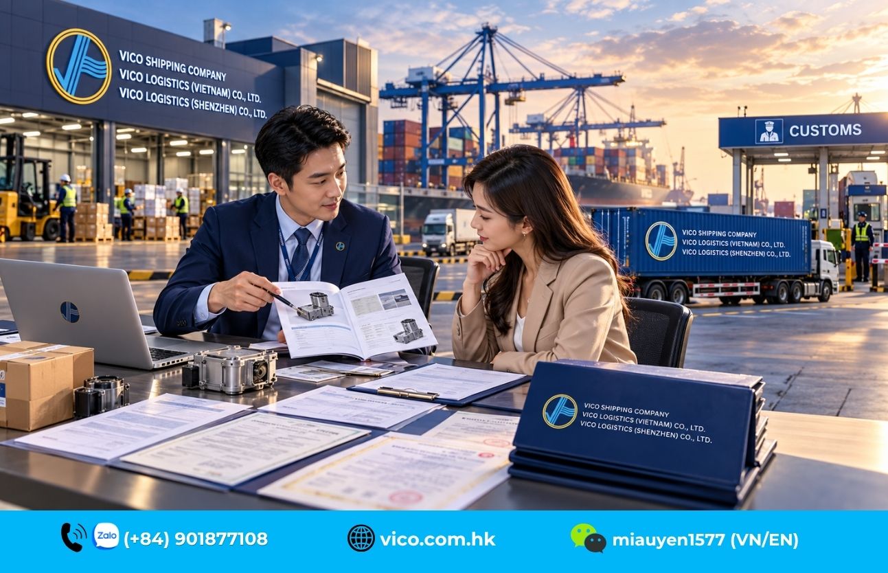VICO hỗ trợ khách hàng về xác định hs code