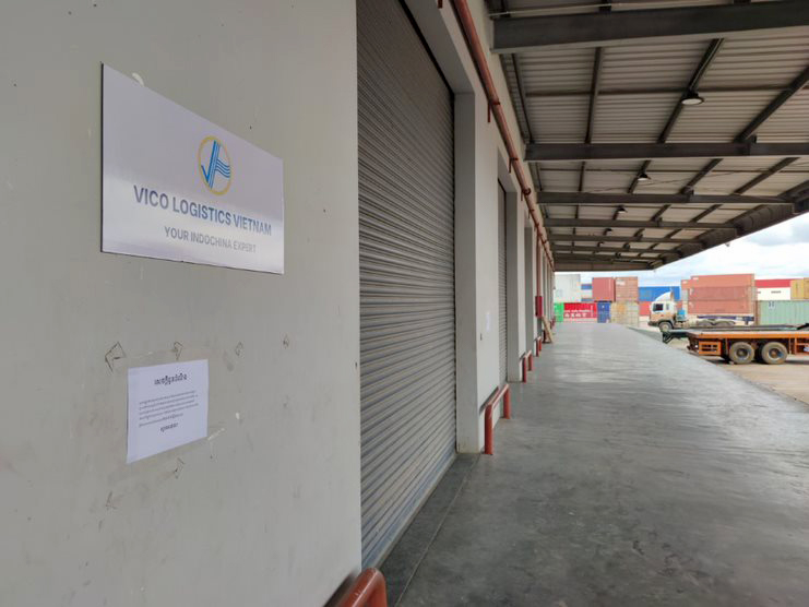 Dịch vụ kho bãi để xuất hàng đi Campuchia - VICO Logistics 