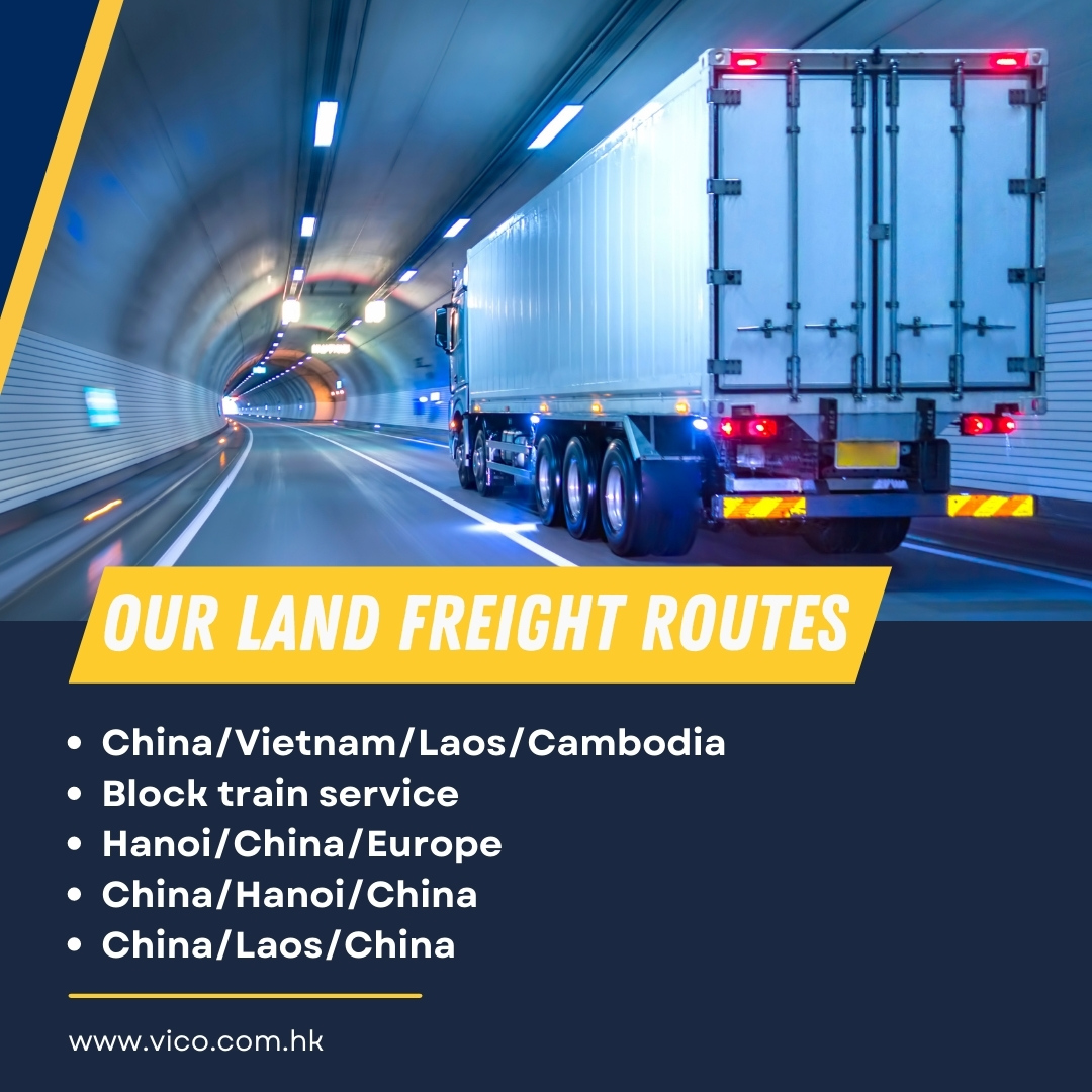 但是陆上货物比VICO Logistics认为的更具有意义。 